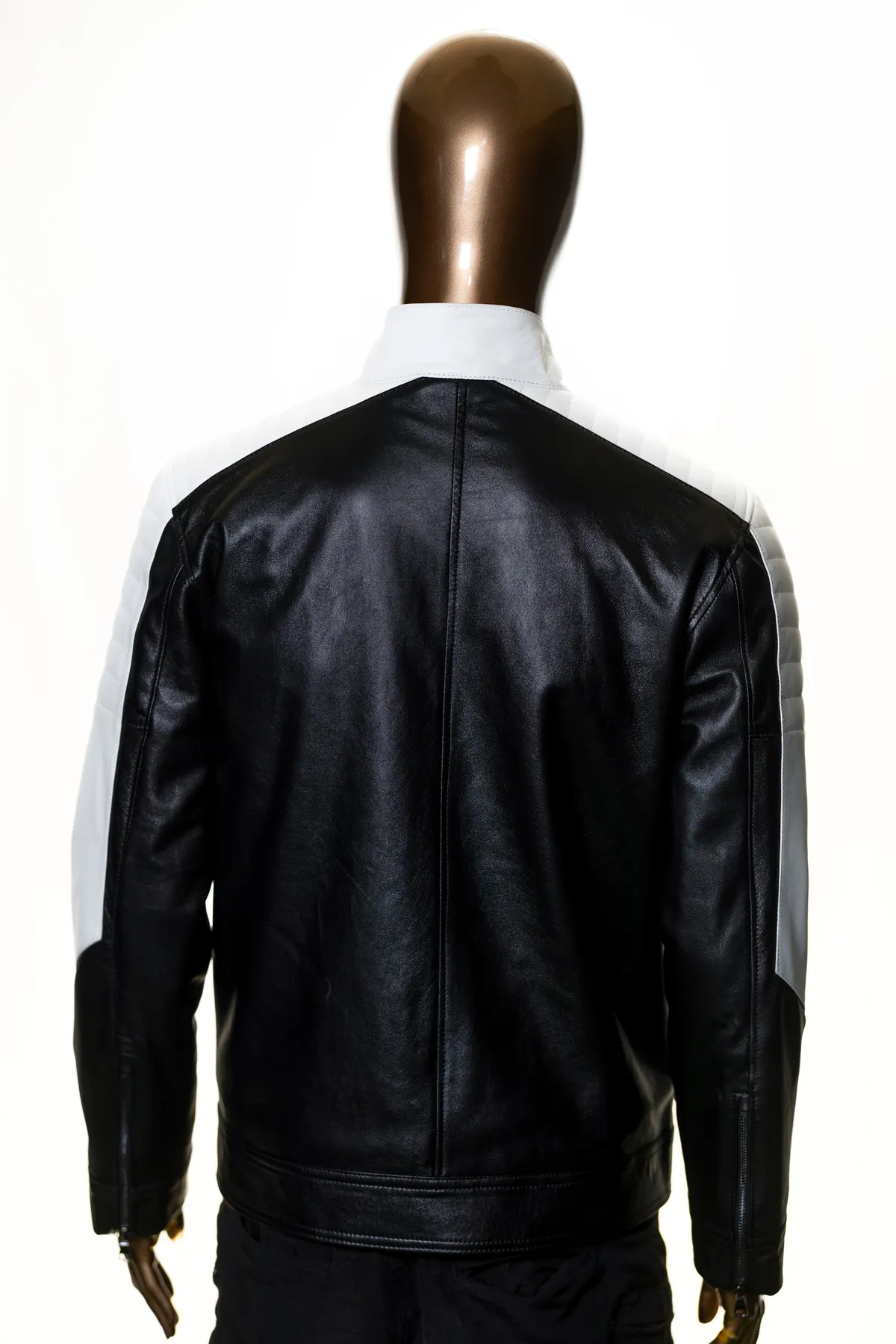 Apex Leather Jacket Back
